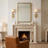 Ashcombe Alabaster Wall Sconce