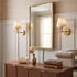 Aurelle Alabaster Wall Sconce