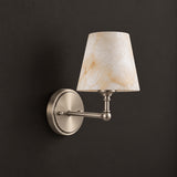 Satin Nickel & White