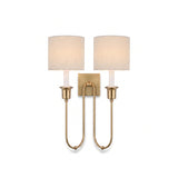 Brass & White