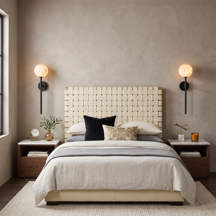 Averies Alabaster Wall Sconce – detail 9