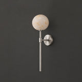 Satin Nickel & White