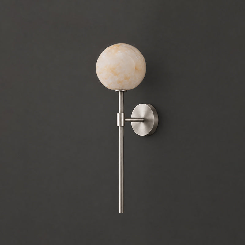 Averies Alabaster Wall Sconce