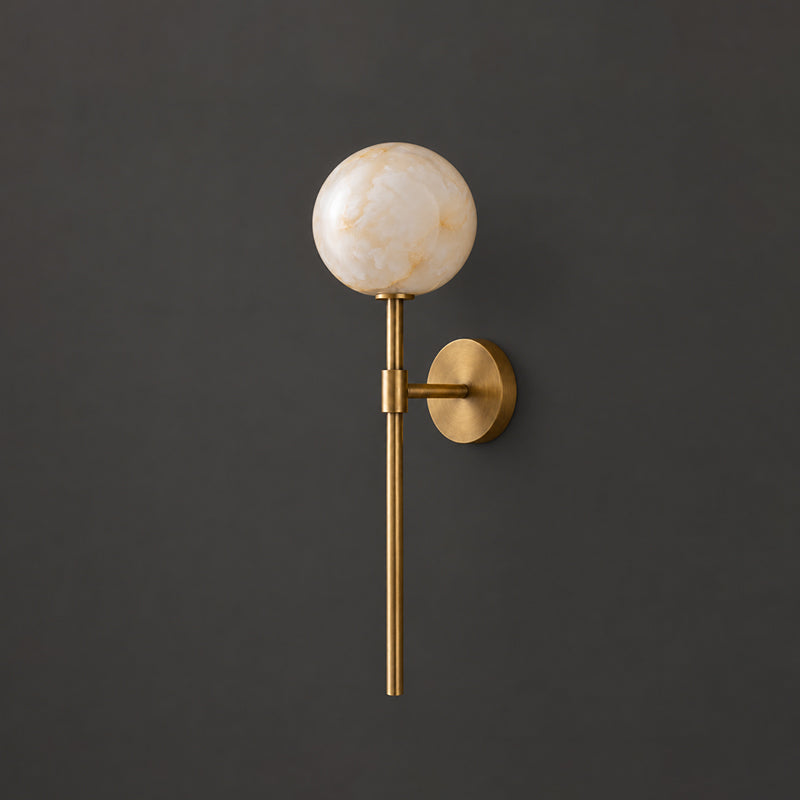 Averies Alabaster Wall Sconce