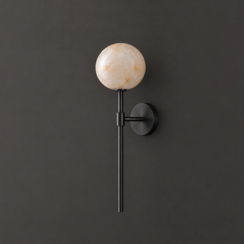 Averies Alabaster Wall Sconce