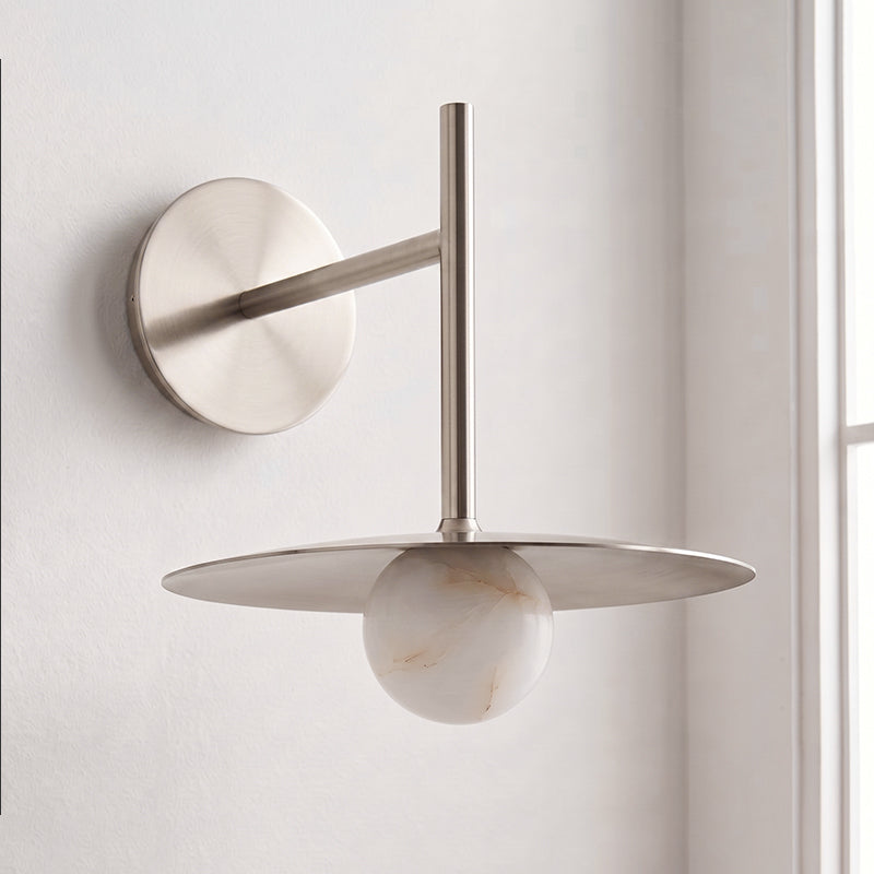 Avorin Alabaster Wall Sconce