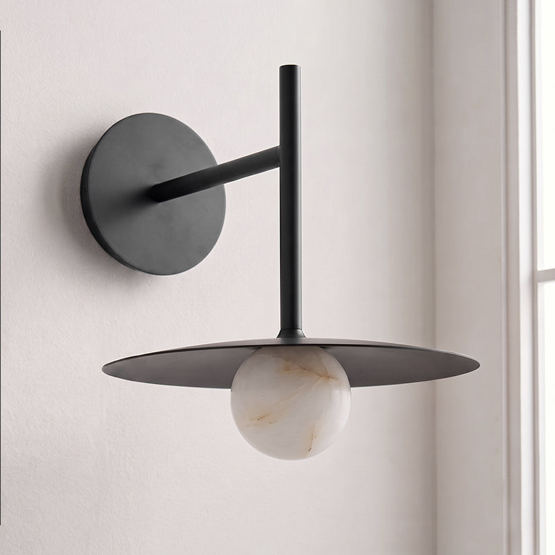 Avorin Alabaster Wall Sconce