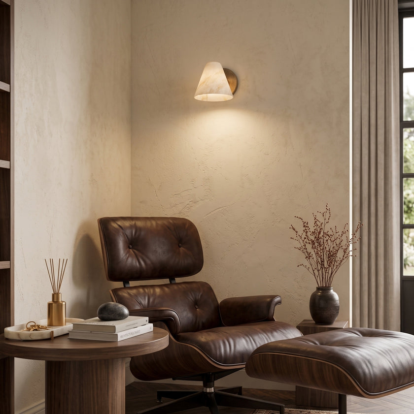 Ballston Alabaster Wall Sconce