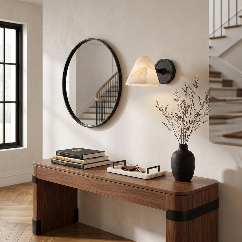 Ballston Alabaster Wall Sconce