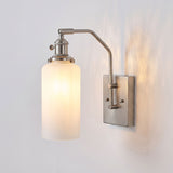 Satin Nickel & White