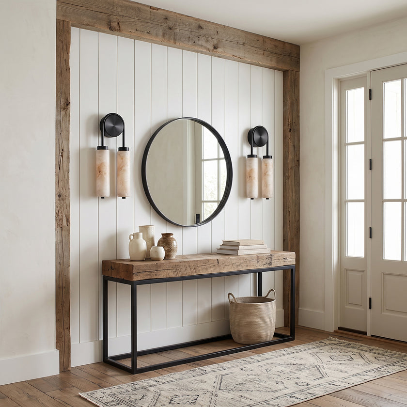 Bellandre Alabaster Wall Sconce