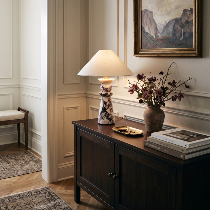 Belvoir Marble Table Lamp