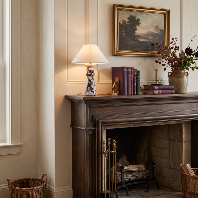 Belvoir Marble Table Lamp