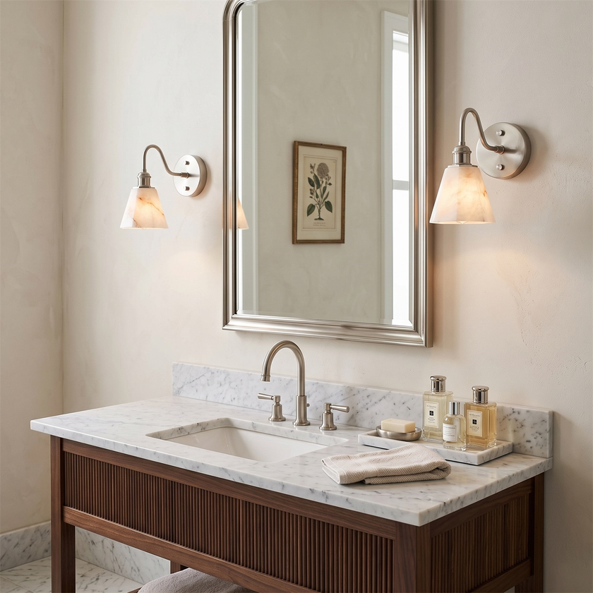 Berenice Alabaster Wall Sconce