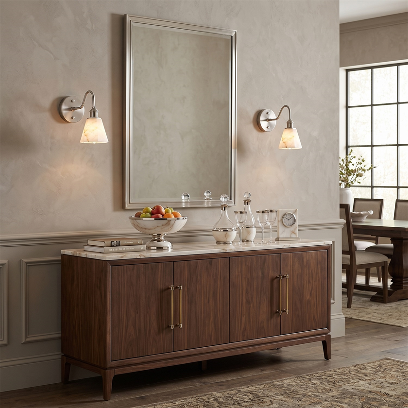 Berenice Alabaster Wall Sconce