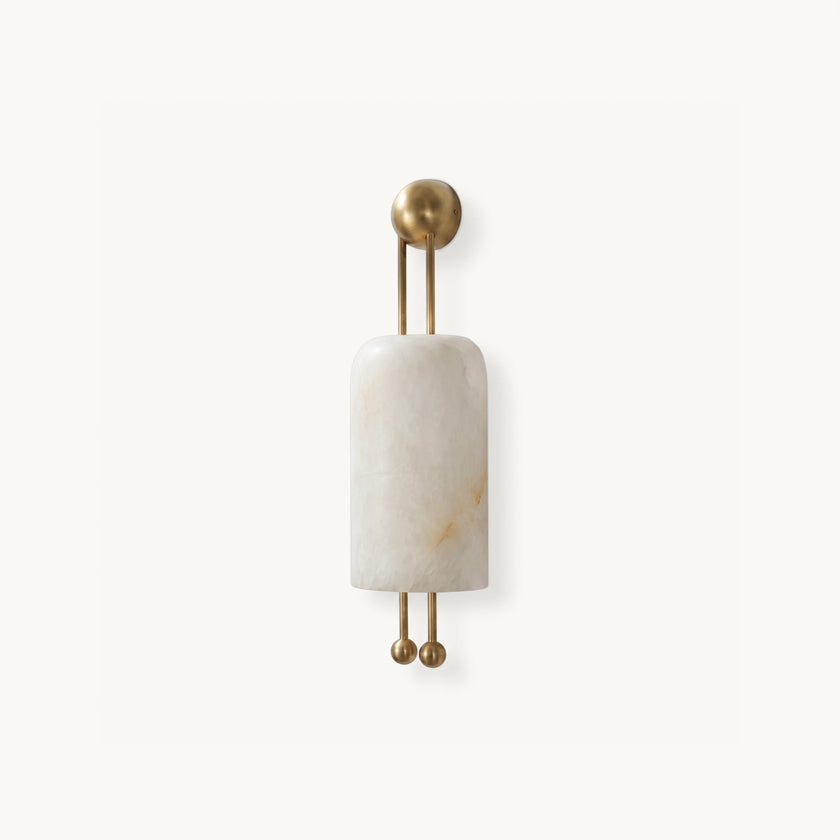 Bertha Alabaster Wall Sconce