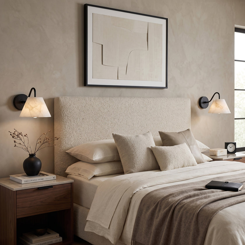 Blaine Alabaster Wall Sconce