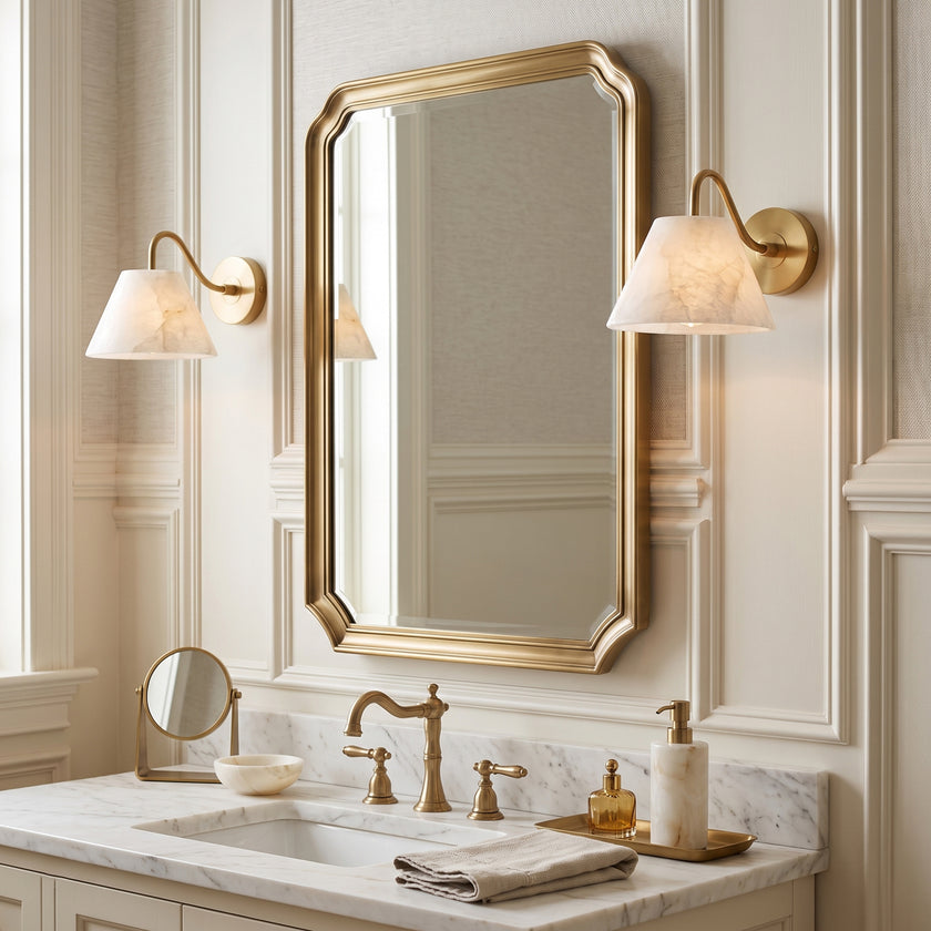 Blaine Alabaster Wall Sconce