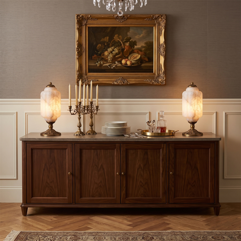Blushora Alabaster Table Lamp