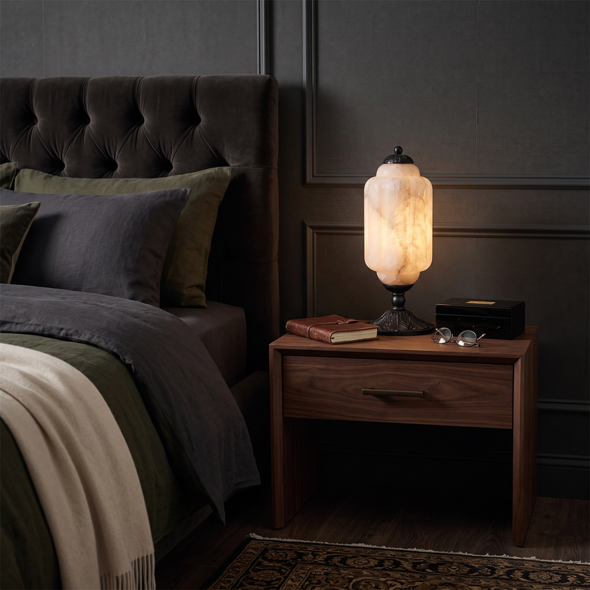 Blushora Alabaster Table Lamp