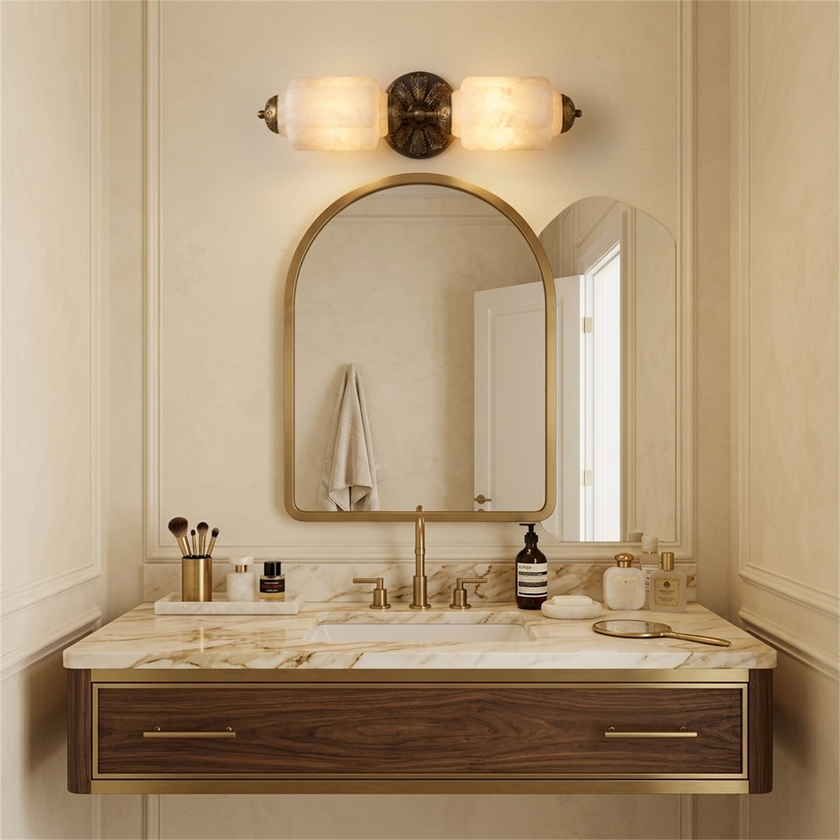 Blushora Alabaster Wall Sconce