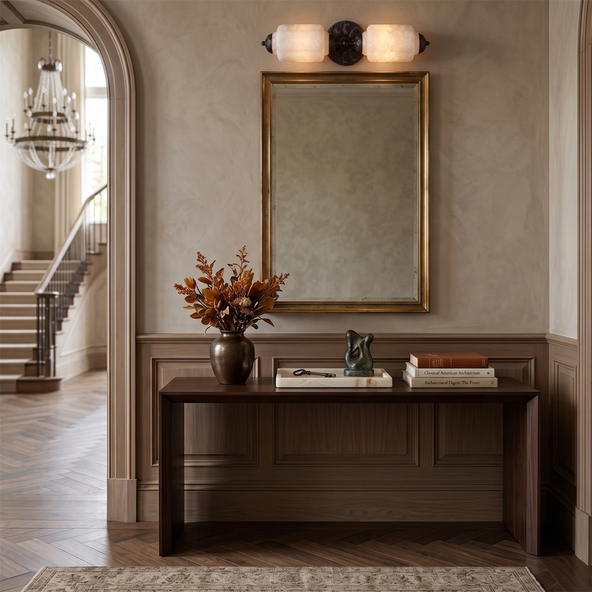 Blushora Alabaster Wall Sconce