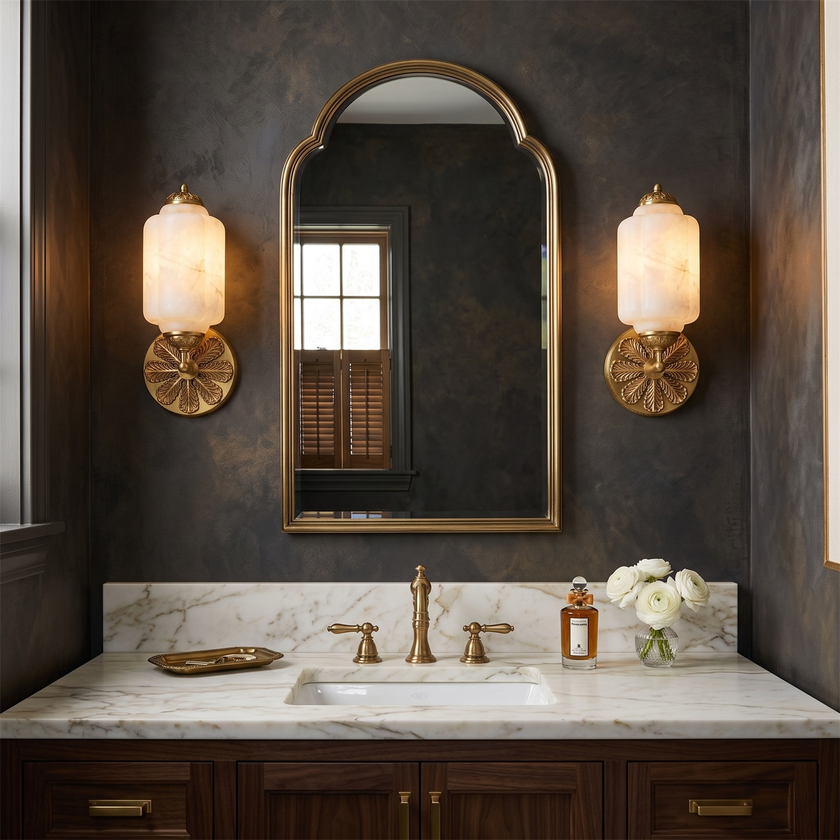 Blushora Alabaster Wall Sconce