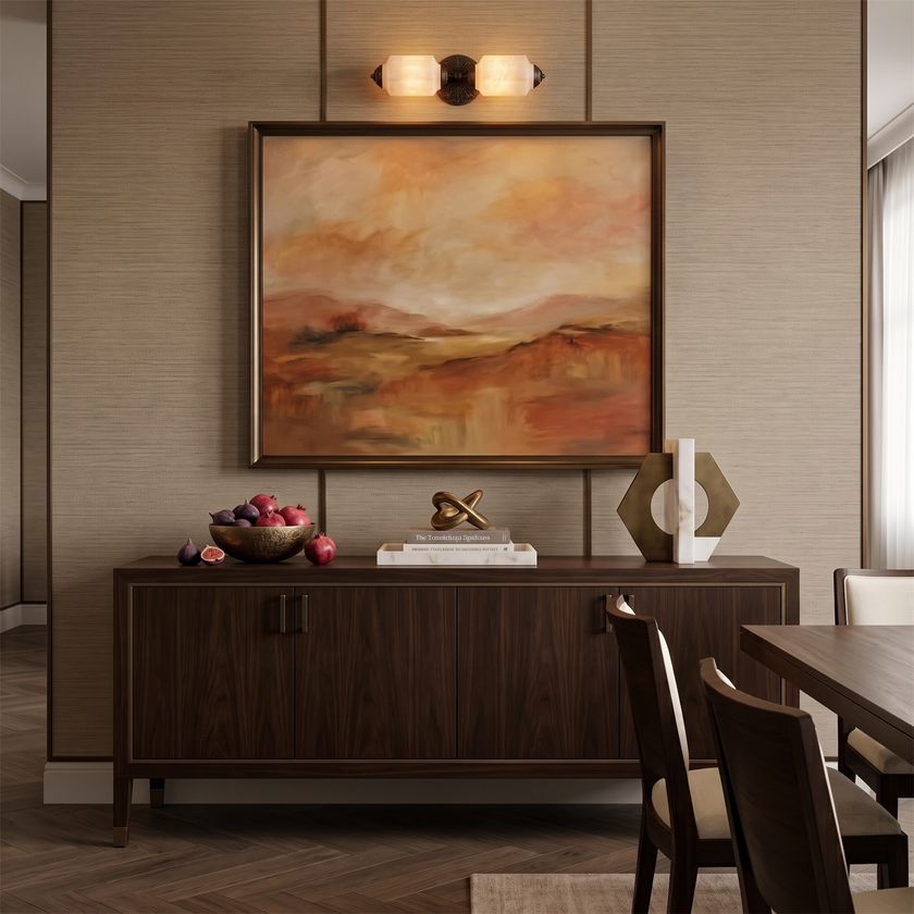 Blushora Alabaster Wall Sconce