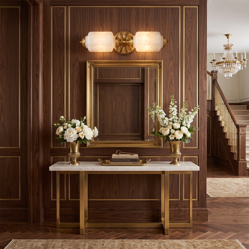 Blushora Alabaster Wall Sconce