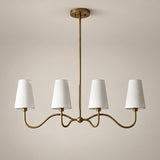 Antique Bronze & White
