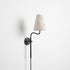 Bonny Plug-In Alabaster Wall Sconce