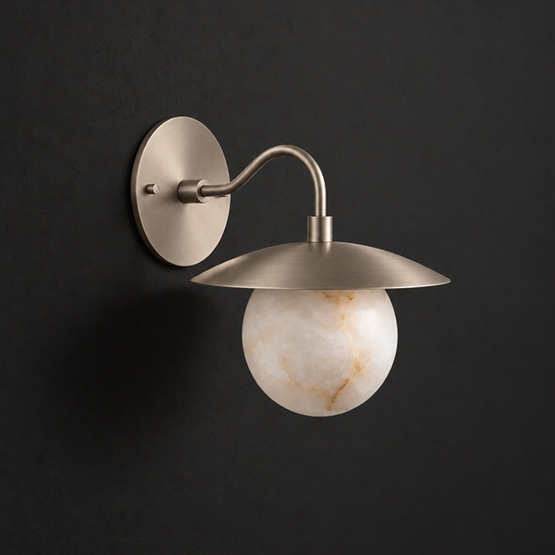 Brevane Alabaster Wall Sconce
