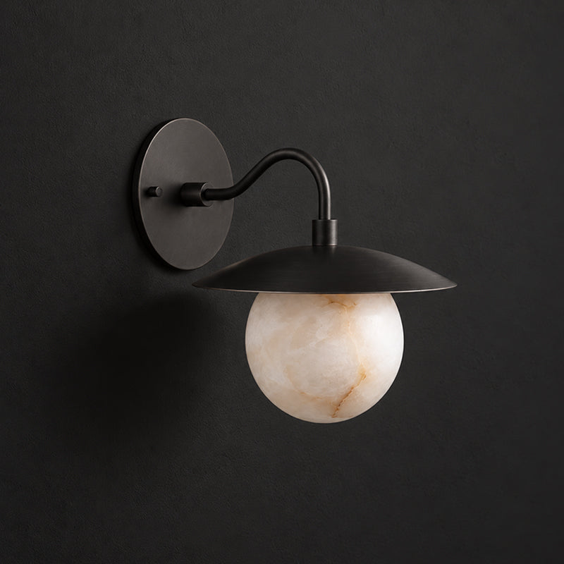 Brevane Alabaster Wall Sconce