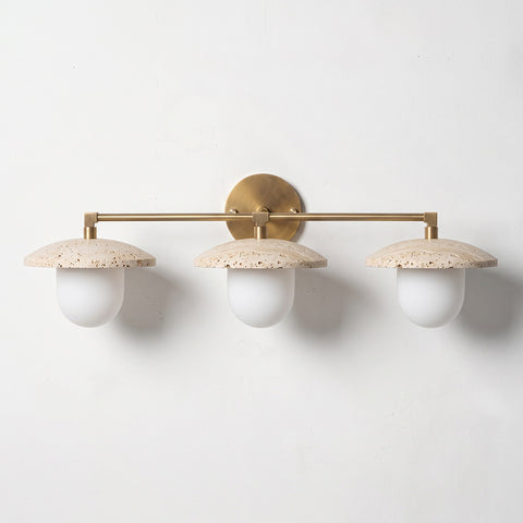Brevane Travertine Wall Sconce