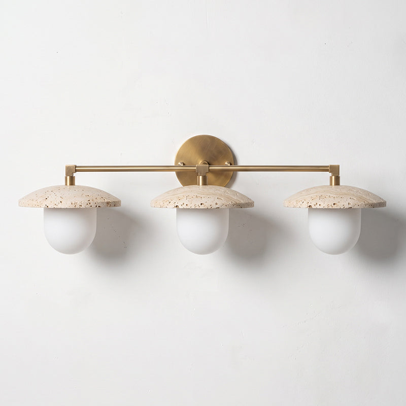 Brevane Travertine Wall Sconce
