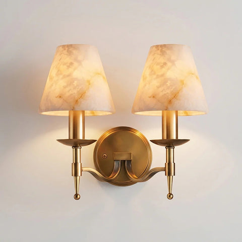 Briarley Alabaster Wall Sconce – detail 15