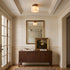 Caelvane Alabaster Semi-Flush Mount