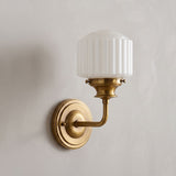 Natural Brass & White