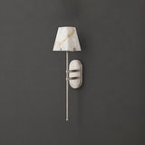 Satin Nickel & White