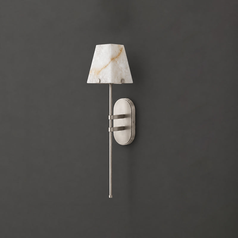 Caltheris Alabaster Wall Sconce