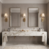 Caltheris Alabaster Wall Sconce