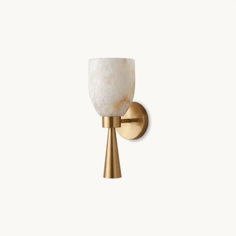 Calycina Alabaster Wall Sconce