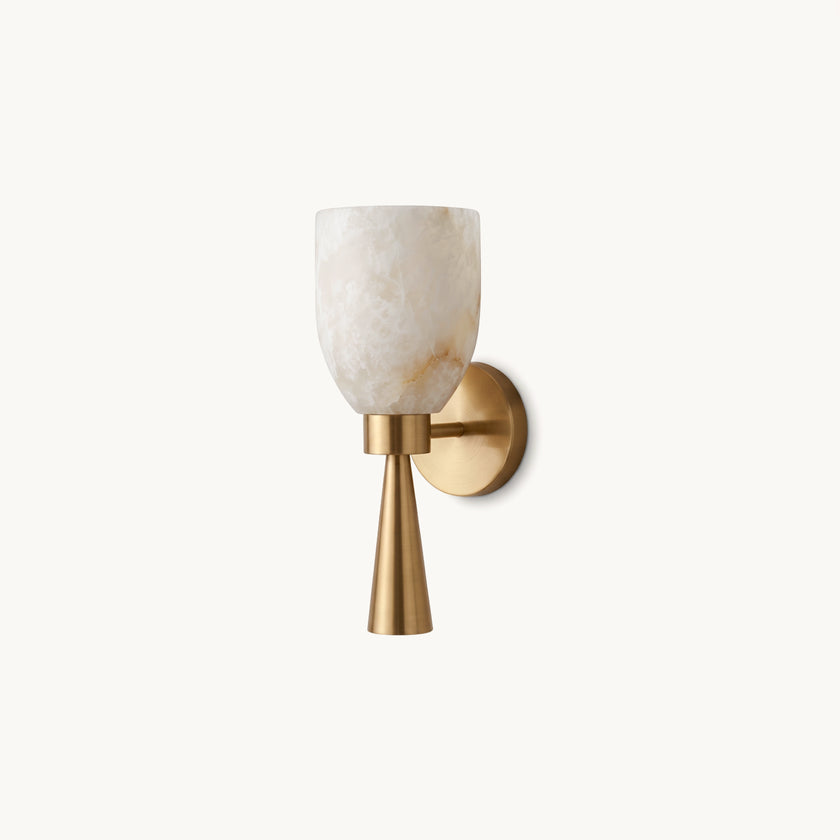 Calycina Alabaster Wall Sconce