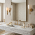 Calycina Alabaster Wall Sconce