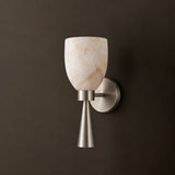 Satin Nickel & White
