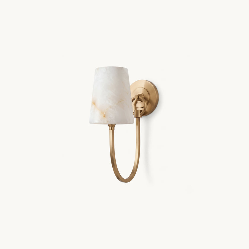 Cameron Alabaster Wall Sconce