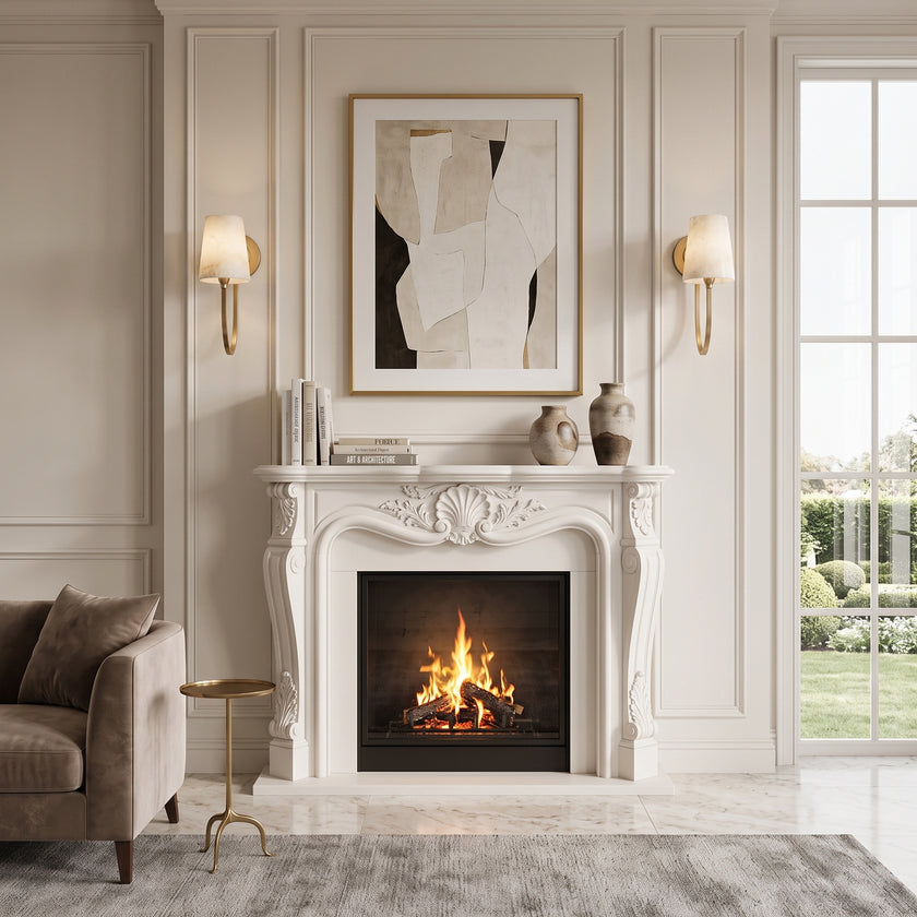 Cameron Alabaster Wall Sconce