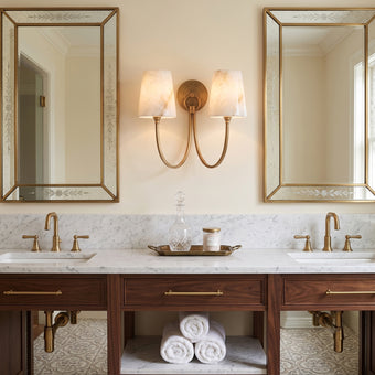 Cameron Alabaster Wall Sconce