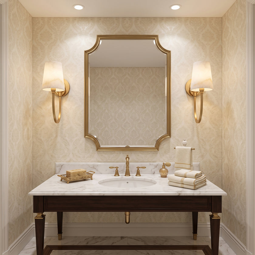 Cameron Alabaster Wall Sconce