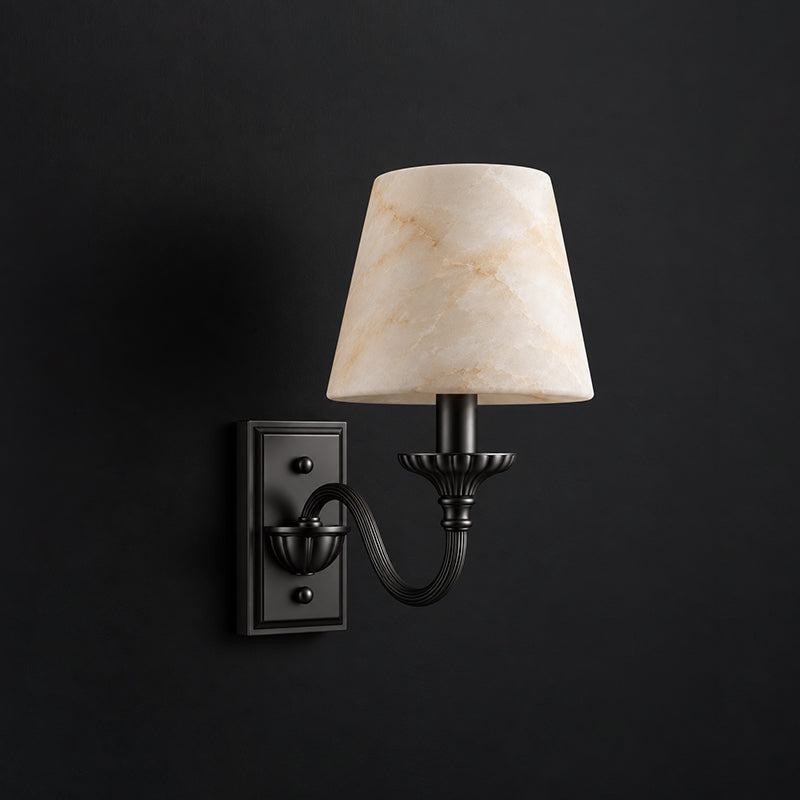 Candelle Alabaster Wall Sconce